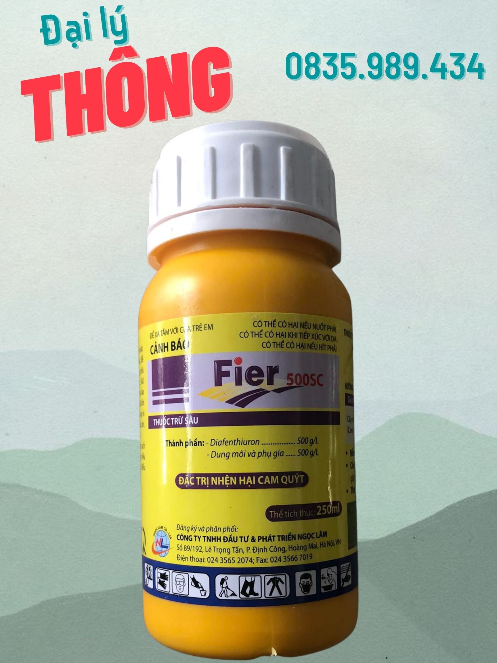 Fier 500SC - Chuyên diệt nhện đỏ cho cây trồng