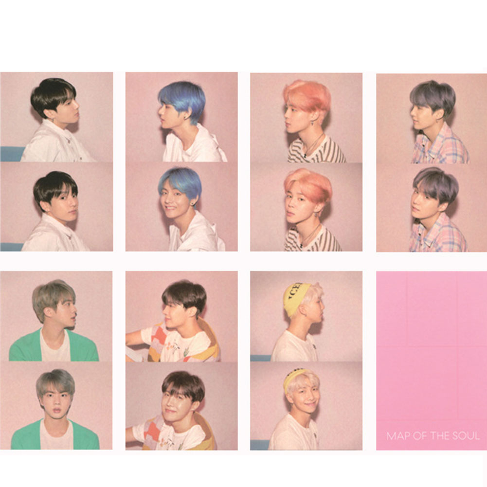 【High-quality】BTS of the Soul Persona Photo Card Boy with Luv Album Photocard Poster. 