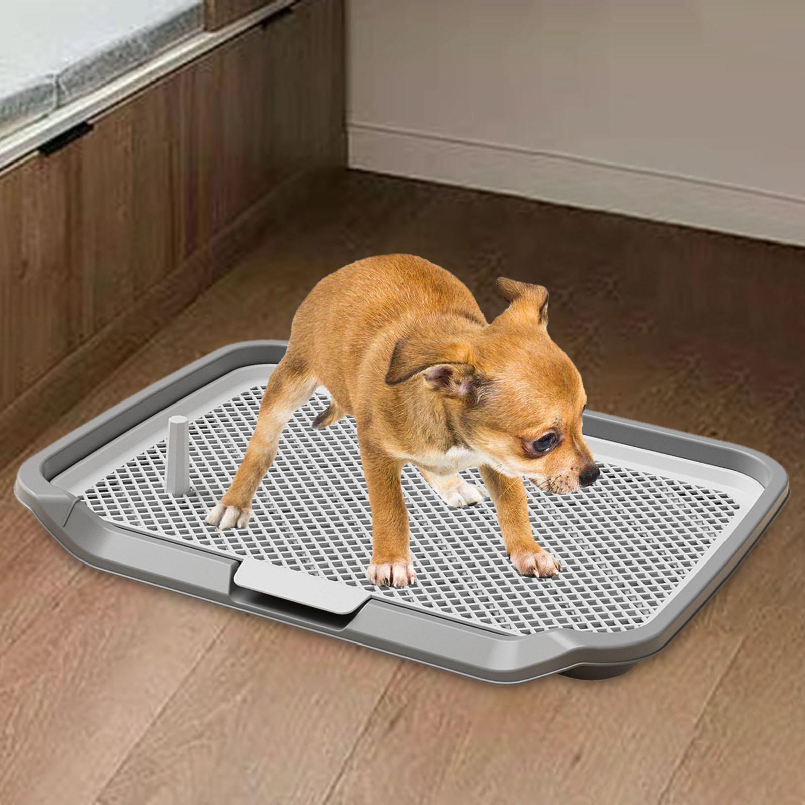Miracle Shining Mesh Training Toilet Potty Tray with Tray Dogs