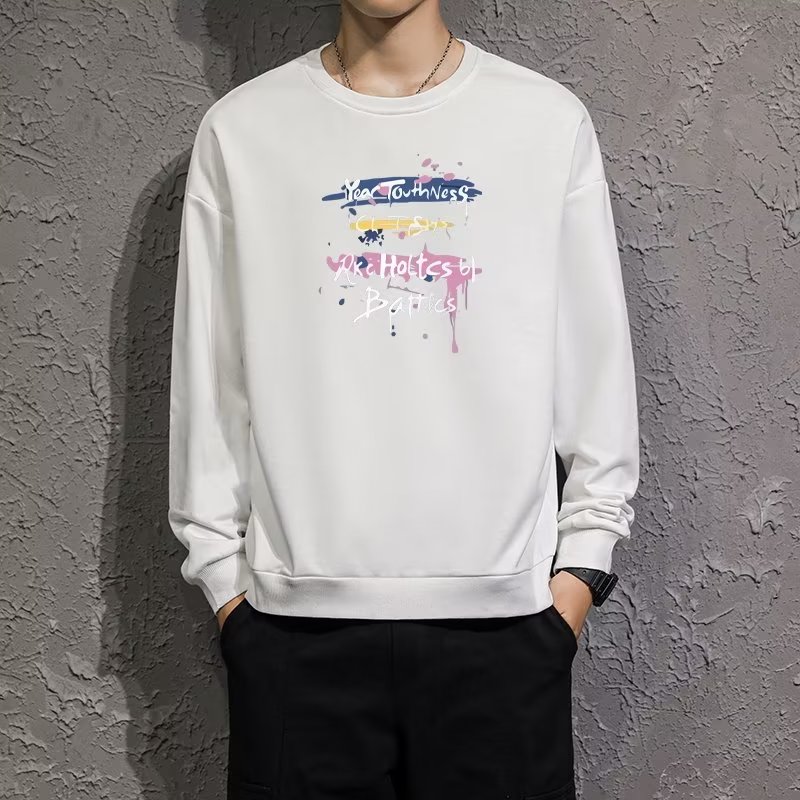 MOLAN Trendy Men's Sweater With Round Neckline For Spring And Autumn Seasons