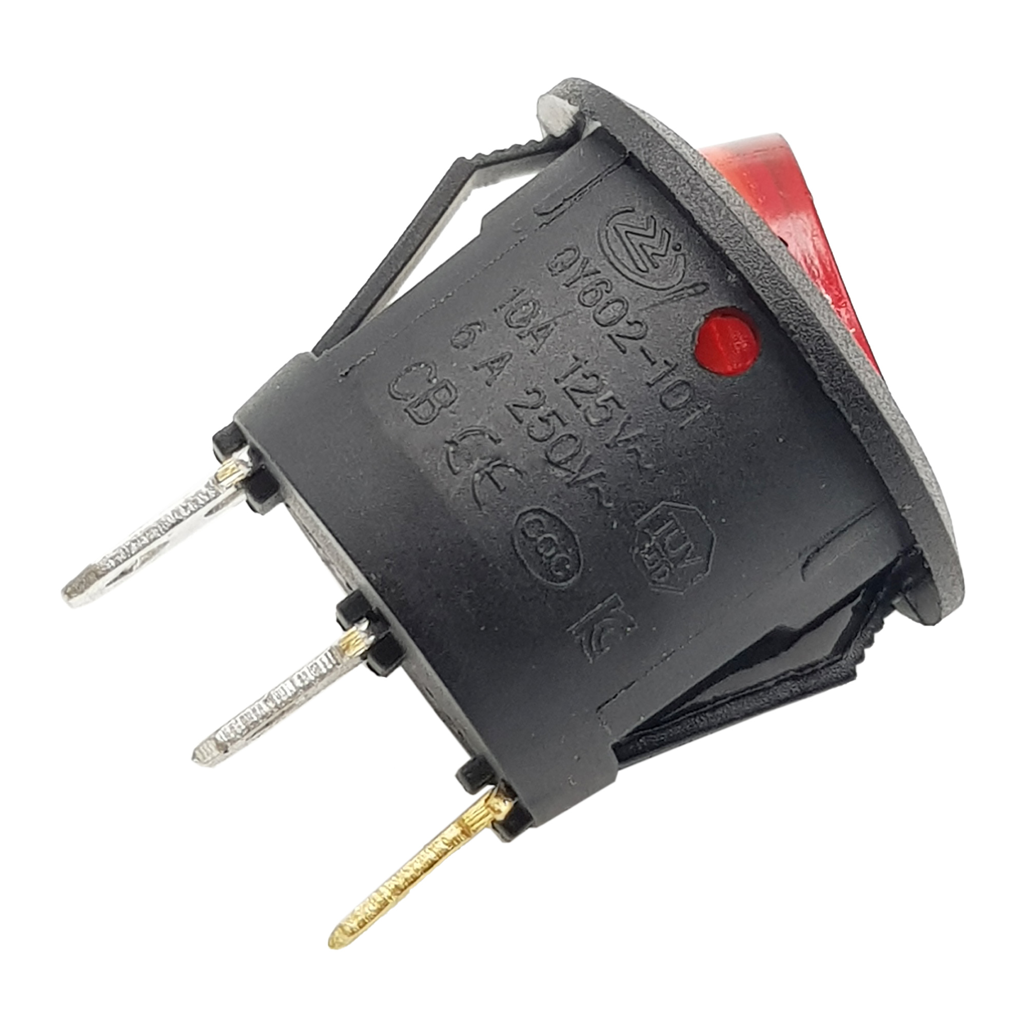 COMBO 2 Công Tắc Tròn Có Đèn KCD1-105