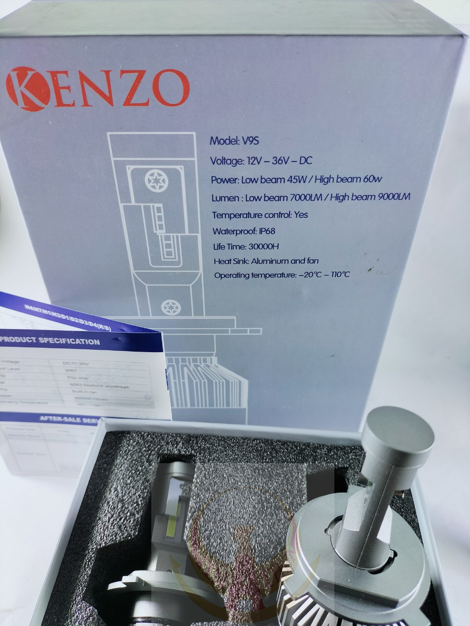 Đèn Pha Led Kenzo V9S Chính Hãng 2022 2023