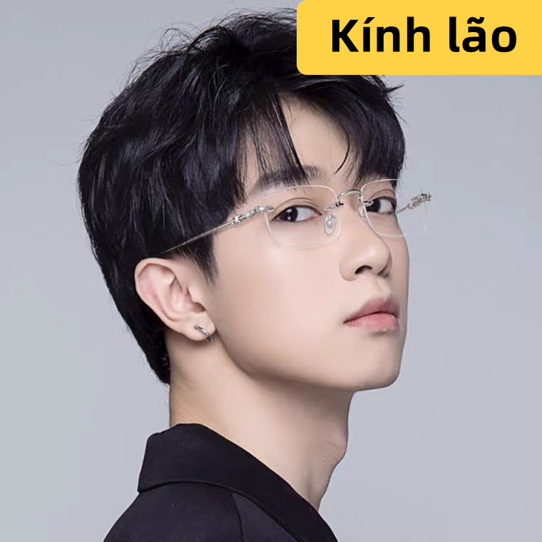 Kính Viễn Thị Kính lão - đọc báo cho người Trung Niên Kính làng không gọng có độ phân giải cao sắc nét rõ chữ kiểu dáng thanh lịch đẹp mã Y2103 - kheshop
