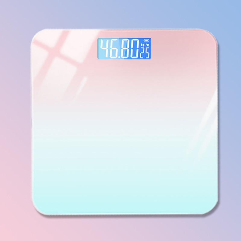 XIAOMIMIJIA Home rechargeable weight scale with display screen weight scale gradient human body scale precision health scale electronic scale with printable LOGO