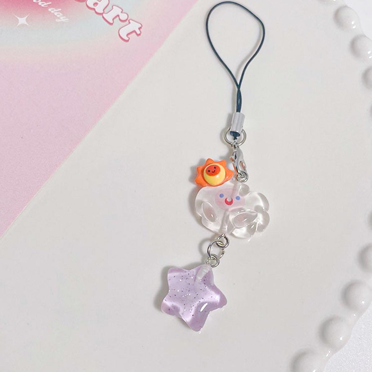 [MISS LAN]Clouds and Stars Mobile Phone Chain