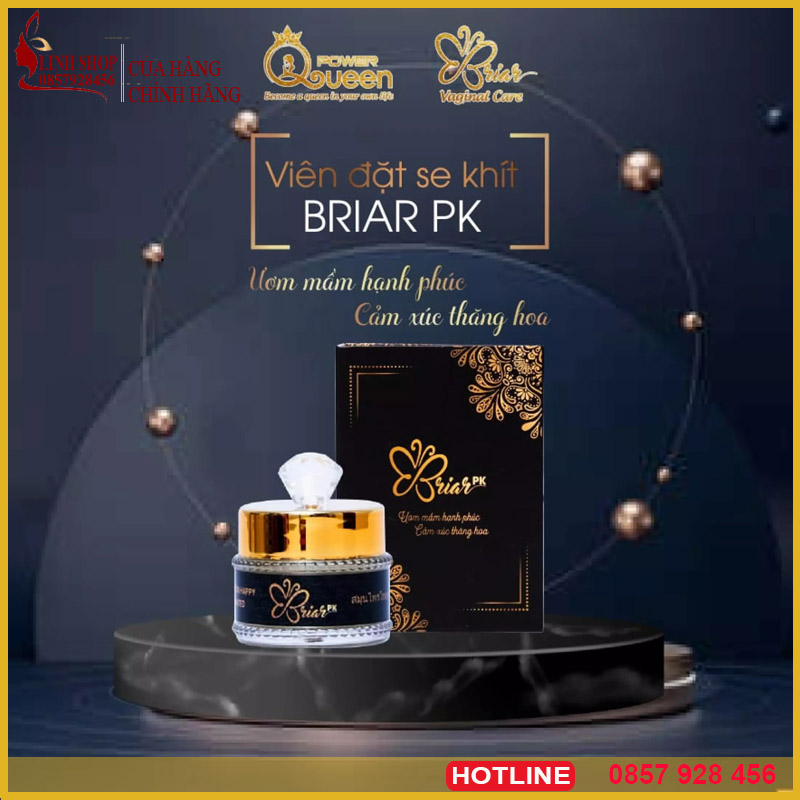 viên đặt xe khít briar (hộp 10 viên-che tên sản phẩm)