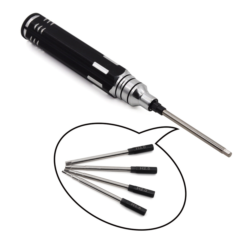 Hexagonal Head Screwdriver Hexagonal Screwdriver Tool Set for Rc Car Crawler Helicopter 1.5 2.0 2.5 3.0mm