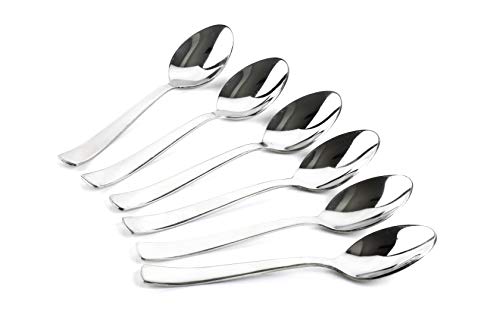 10 cái muỗng súp nhọn inox