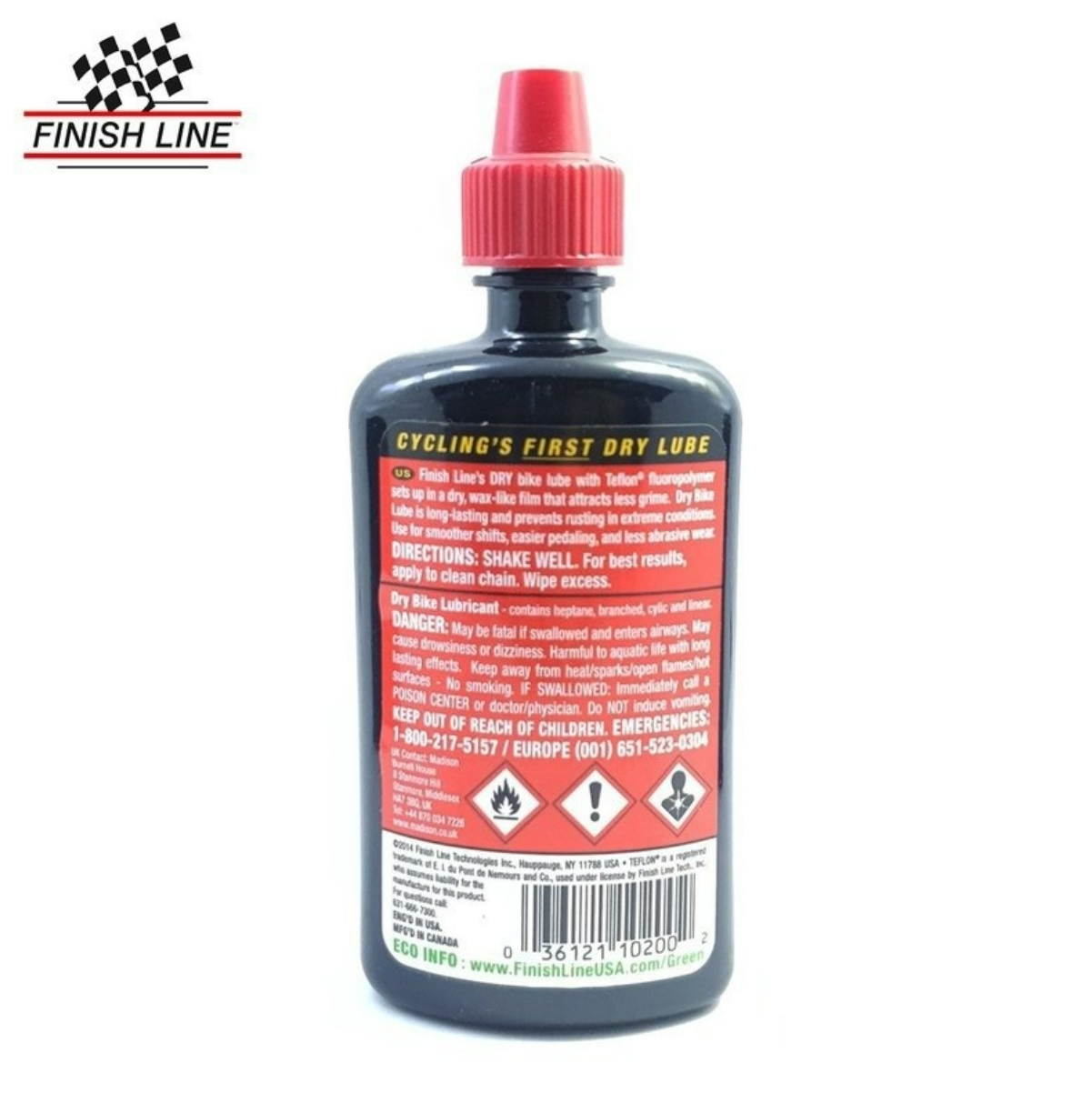 Dầu tra xích xe đạp FINISH LINE - DRY