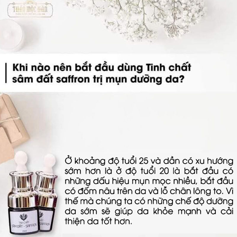 Tinh Chất Dưỡng Da Saffron Dr Cell, Dưỡng Da, Sạch Mụn