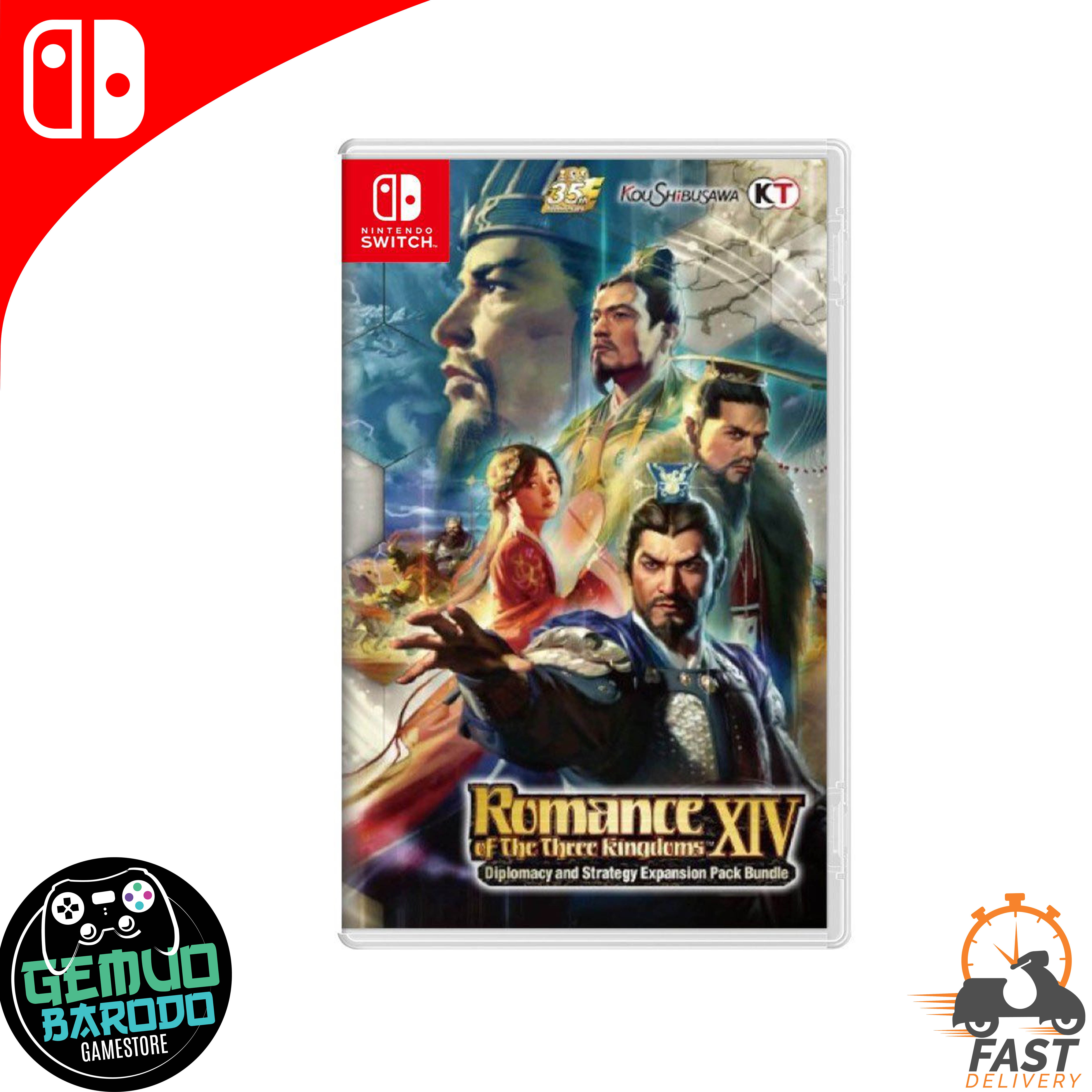Nintendo Switch Romance of the Three Kingdoms XIV Englis Strategy Expansion Pack Romance Of The Three Kingdom Switch