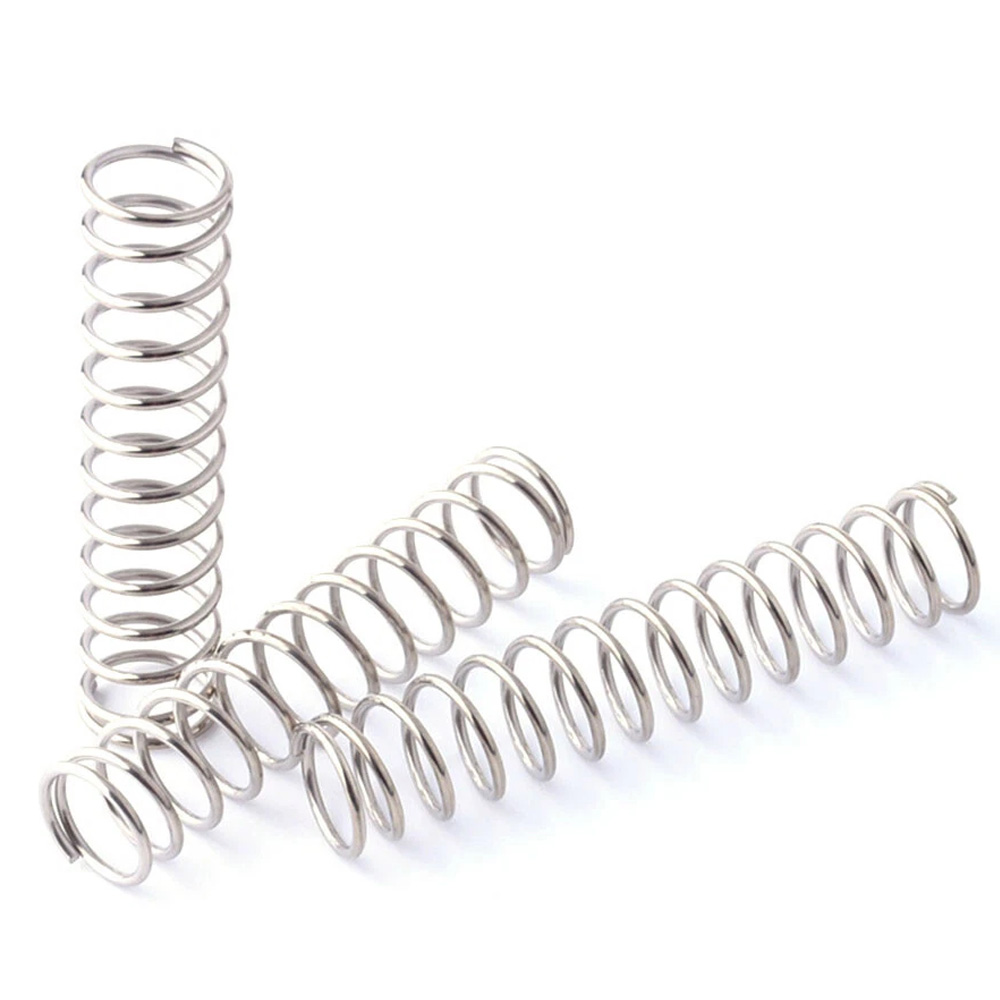 Outer Spring Wire 20Pcs Wire Diameter 0.1mm 304 Stainless Steel Compression Spring ...