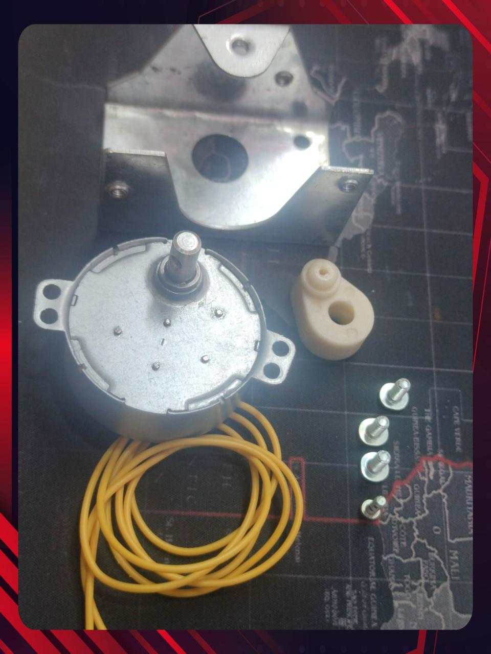 Combo tuốc năng quạt + bát + gù và 4 vít- bộ motor bát và quả đào chuyển hướng quạt cây, quạt bàn
