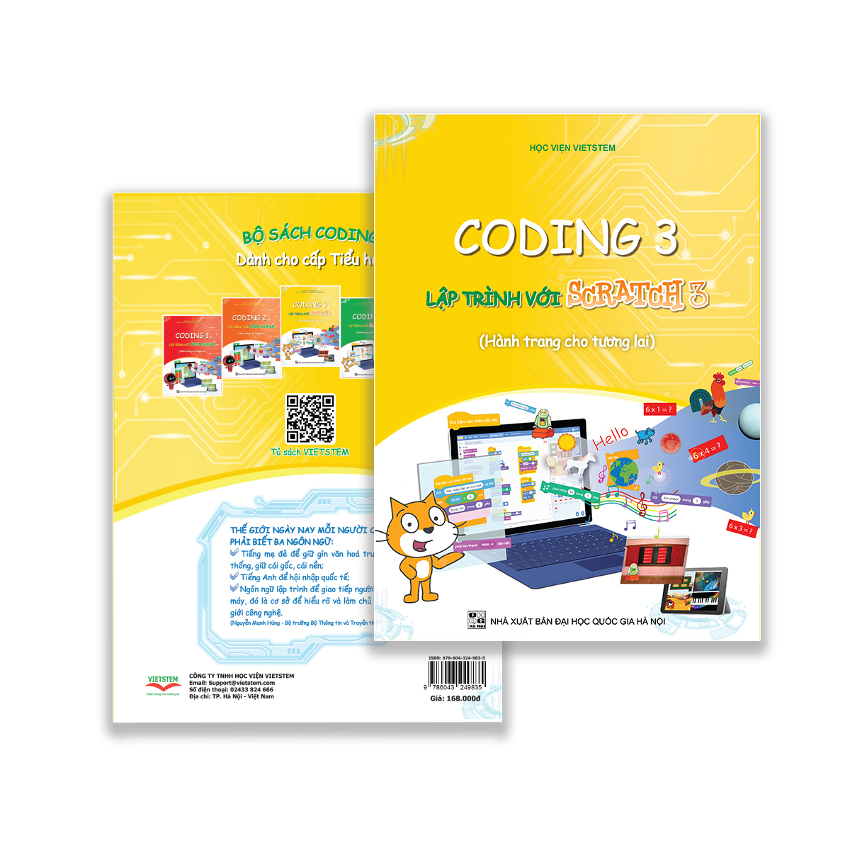 Sách Coding 3 Lập Trình Với Scratch 3 (Dành Cho Học Sinh Lớp 3 - Hành Trang Cho Tương Lai)