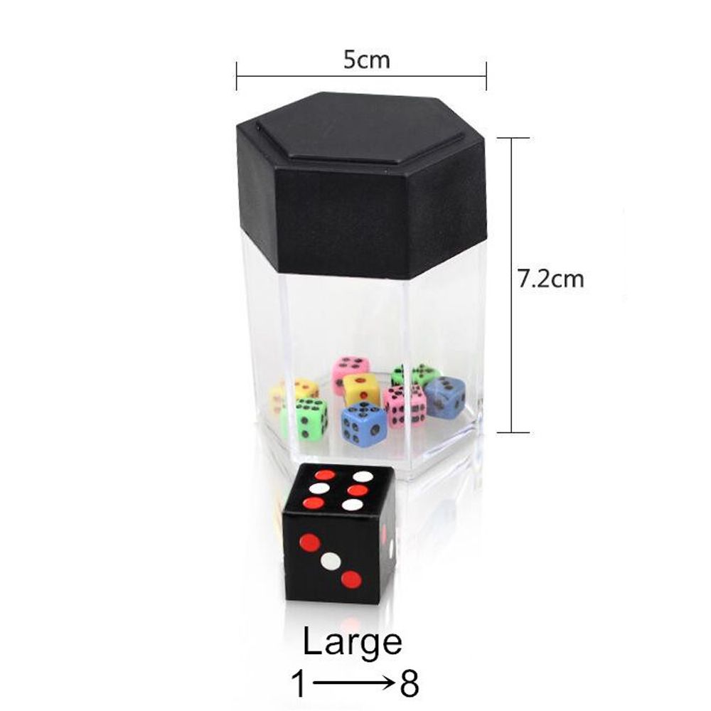 Explode Explosion Dice Easy Magic Tricks For Kids Magic Prop Novelty Funny Toy Close-up Performance Joke Prank Toy