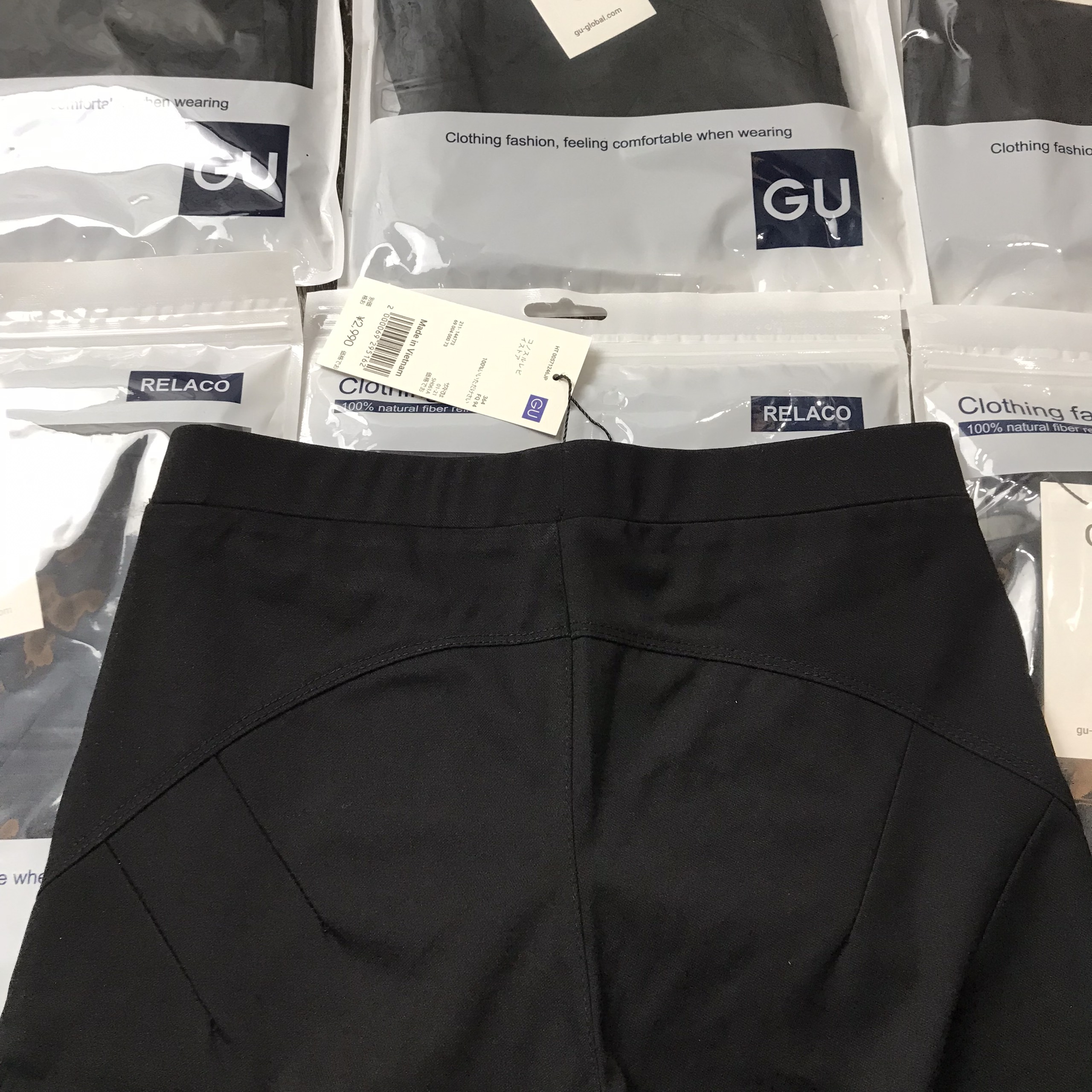Quần legging ngố nâng Mông chất umi dày mịn mát