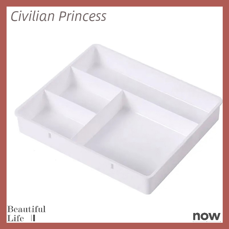 Desk Drawer Organizer Stackable Multi-cell Desktop Storage Bin Tray Multi-Purpose Divider Container for Household Office Home