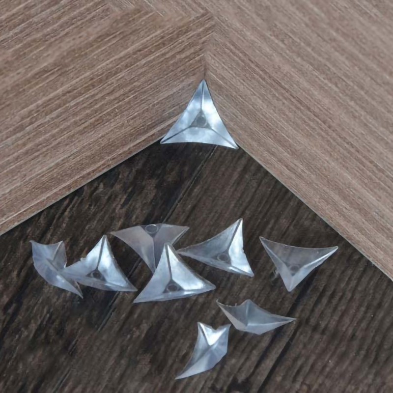 100pcs Soft Pp Clear Dustproof Corner Protector Stair Inside Corner ...