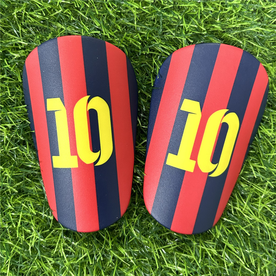 FG Mini Football Thickened Shin Guards Pads NO.10 Sports Protective Board Equipment For Adult Kids. 