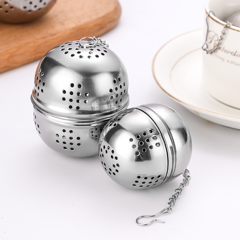 Stainless Steel Ball Tea Leak Ball Tea Leak Mesh Filter Strainer Tea Infuser