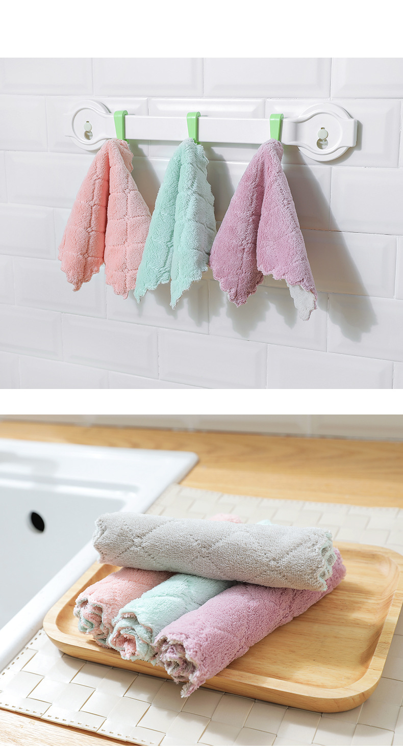 BỘ 10 KHĂN LAU COTTON ĐA NĂNG