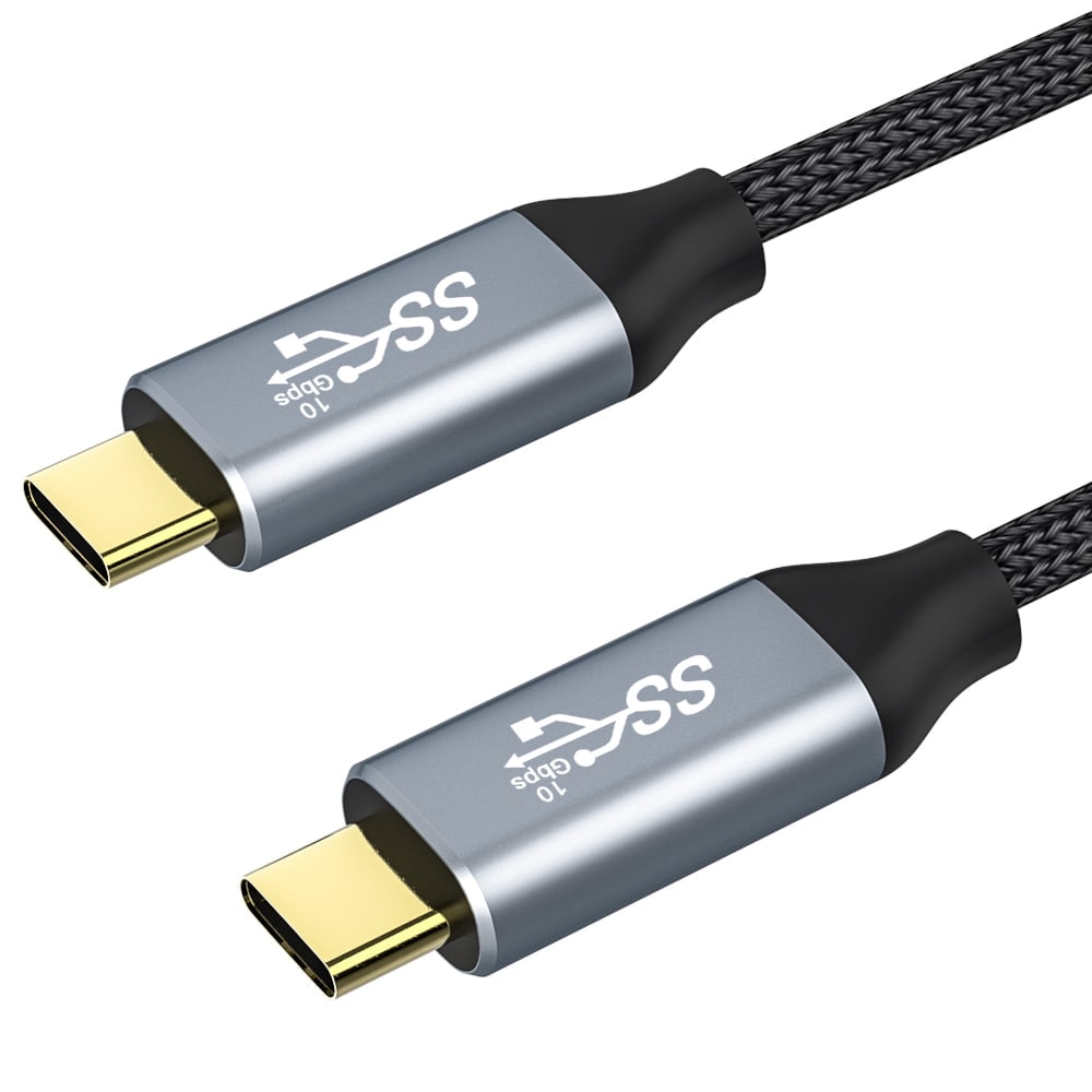 Usb type-c 10gbps 100w pd charging cable 4k@60hz usb3.1 5a high speed data transfer cord for thunderbolt 3 suitable for xiaomi suitable for huawei macbook
