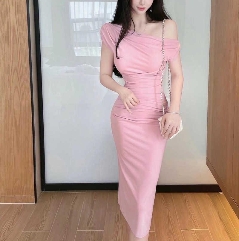 Đầm mỏng Mùa Hè Nữ Đầm thon