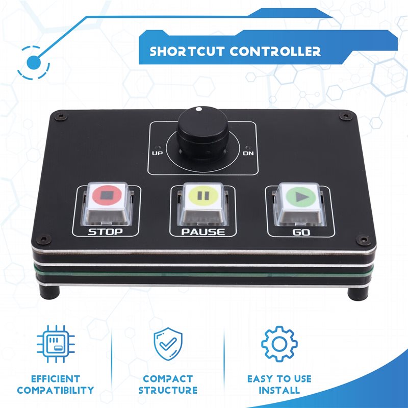 USB Audio Keyboard Shortcut Controller Media and for Music Performance ...