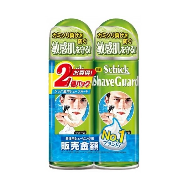 BỌT CẠO RÂU SCHICK  NHẬT BẢN (SET 2 CHAI - MỖI CHAI 200GR)