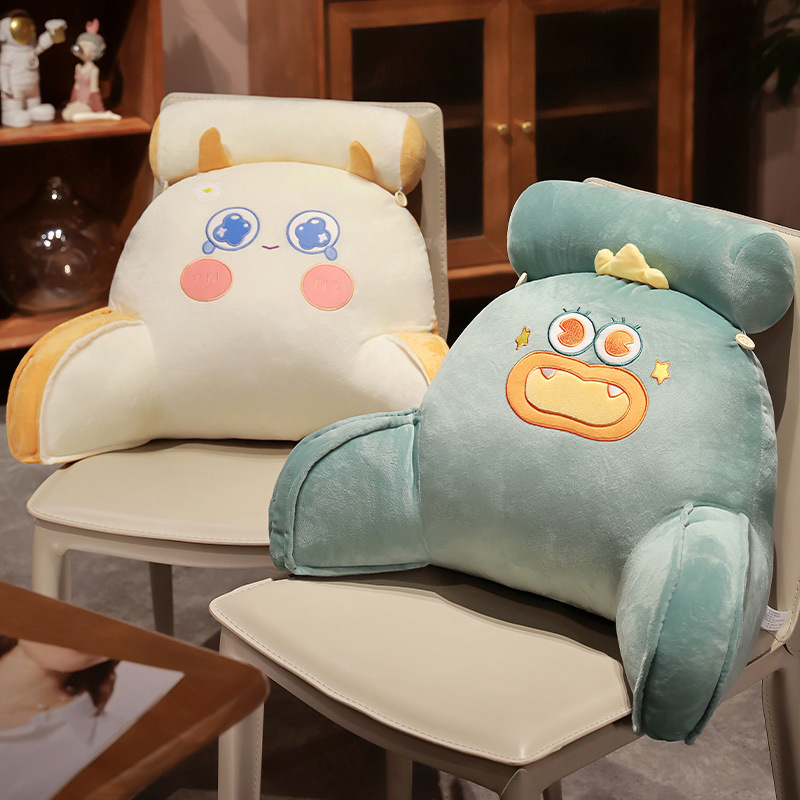 Cushion pillow bedroom sofa waist sleeping pillow dormitory bedside pillow