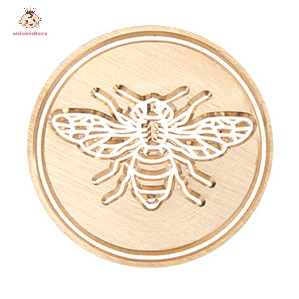 Wax Seal Sealing Wax Stamp Wood Handle DIY Envelope Wedding Invitations Copper Head Hobby Tools