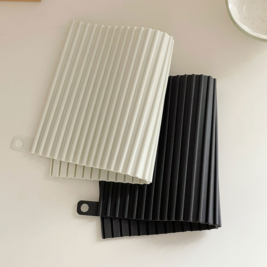 Silicone khô thảm cống Mat Bộ đồ ăn nhà bếp Khay Ráo Nước worktop placemat cho Lót đĩa bàn ăn phụ kiện nhà bếp