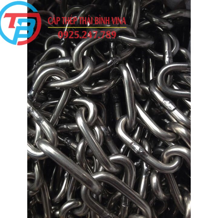 [HCM]Dây Xích INOX 304 phi 2 ,phi 3, phi 4, phi 5, phi 6, phi 8, phi 10 cáp thép thái bình