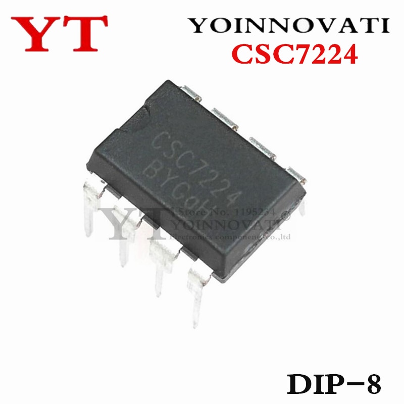 5pcs 10pcs 20pcs csc7224 7224 dip8 new and original ic