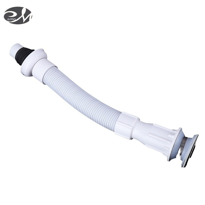 Washbasin sewer pipe, table basin sewer pipe, conjoined sewer pipe, white integrated sewer pipe manufacturer supply