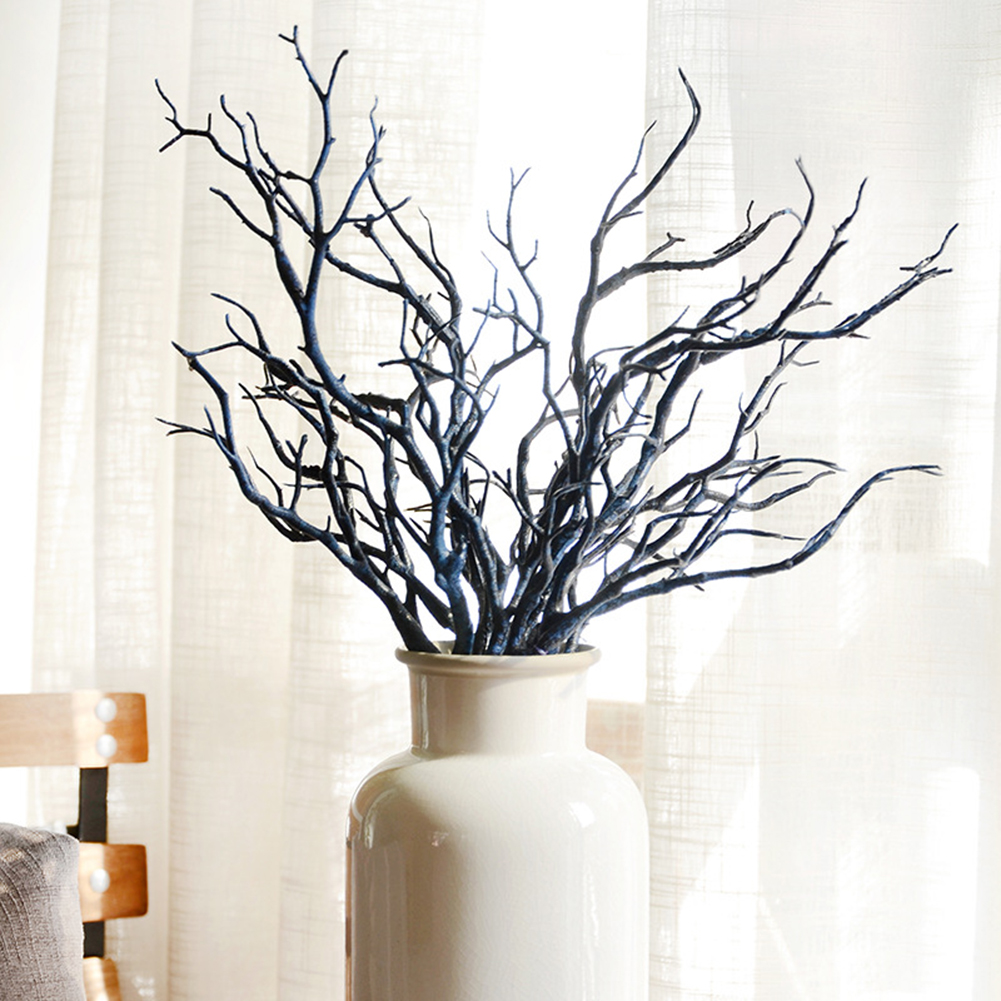 [Phoenix Mall] 1Pc 35cm Artificial Branch Plastic Tree Dried Plant Home Wedding Party Decor