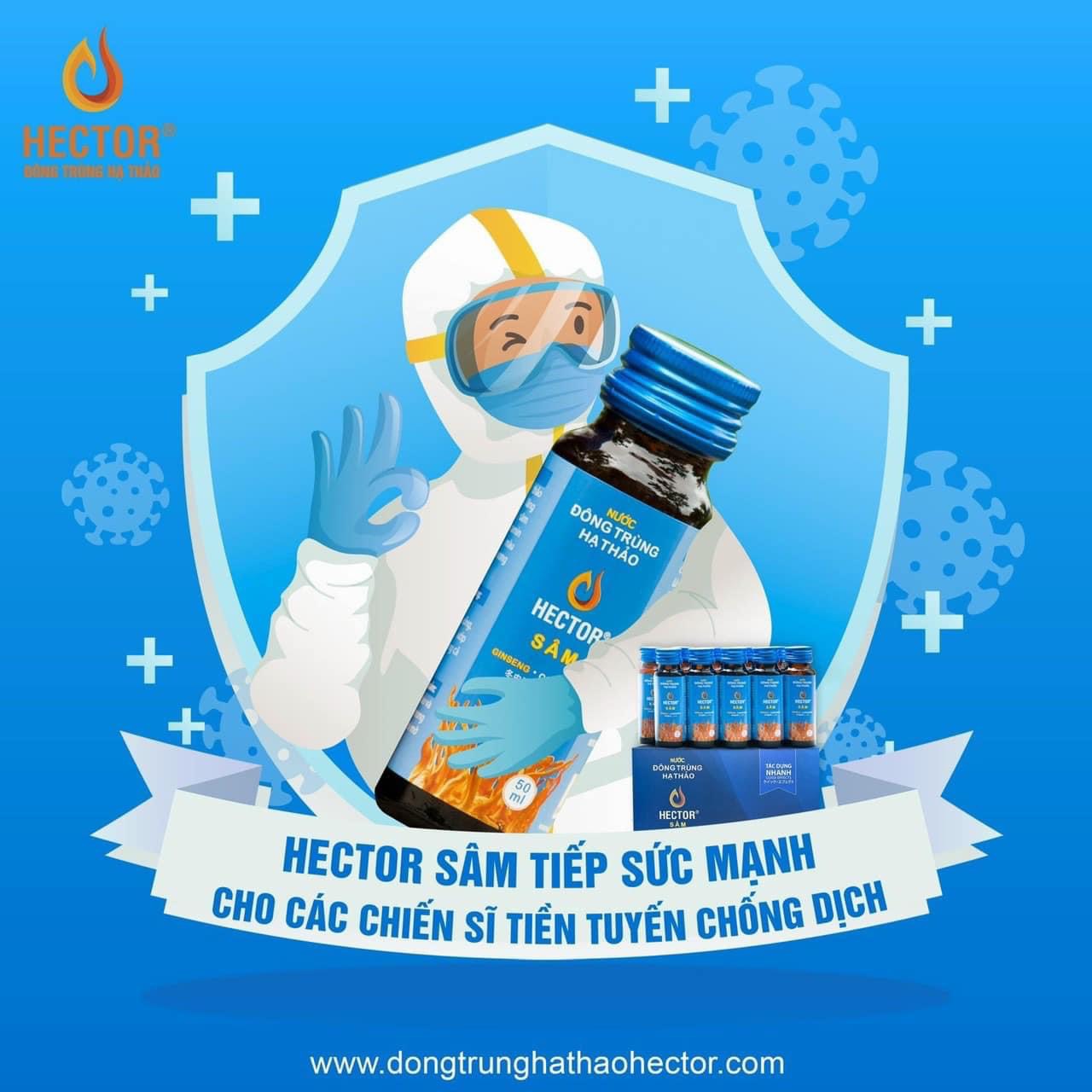 Nước Đông Trùng Hạ Thảo Hector Collagen và Hector Sâm
