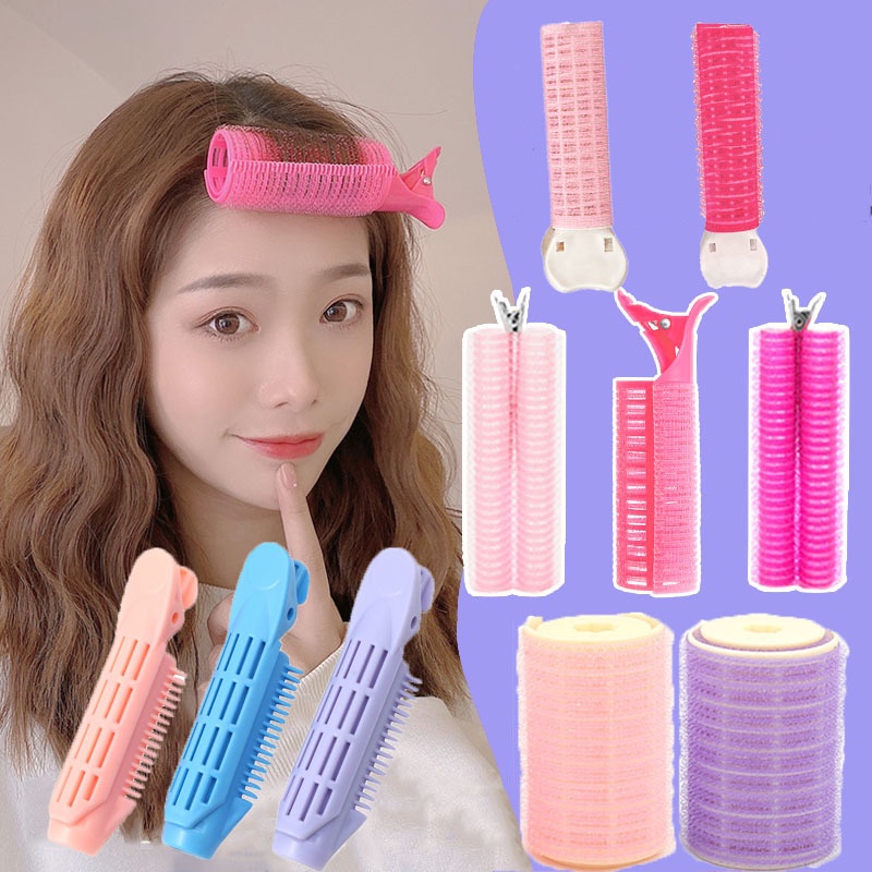 Lô Uốn Tóc Mái Tự Dính Tạo Kiểu Tóc Thời Trang Cho Nữ