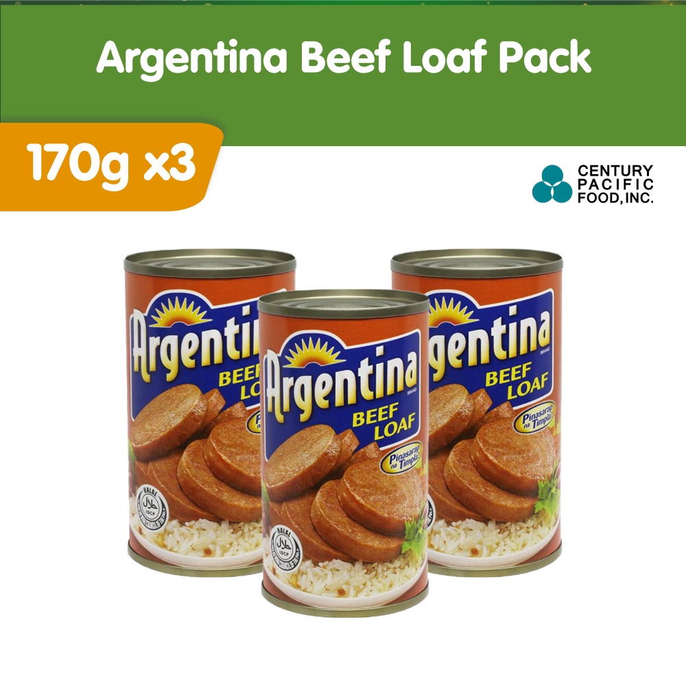 Argentina Beef Loaf 170g Pack of 3 Lazada PH