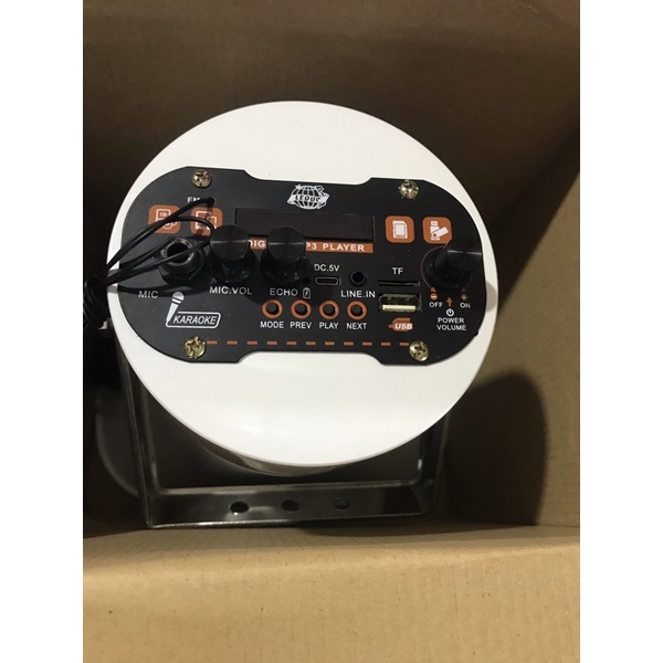 Loa nén liền âm ly pin sạc 15w bluetooth. loa nén liền công suất pin sạc.
