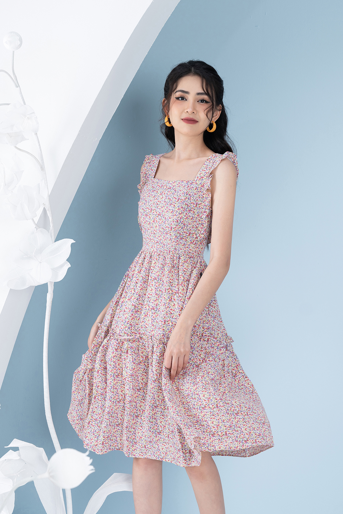 Váy Đầm Thiết Kế Nữ LUPERI LFV3210
