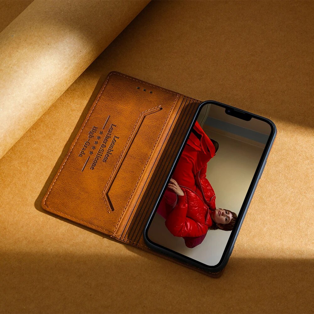 CADORABO Custodia Con Chiusura Magnetica E Design A Ribalta Fronte Copertina Motorola Moto C Plus Rosso Mela 77217229