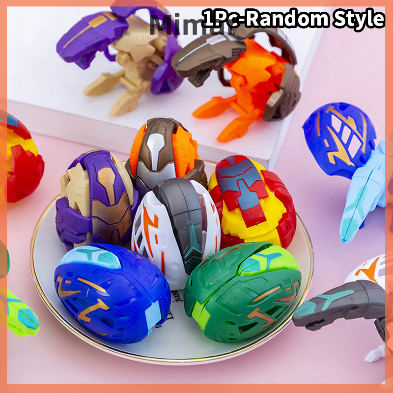 🔥🔥🔥 1Pc Dinosaur Eggs Transforming Toy Simulation Deformation Dinosaur Transform Twisting Children Educational Toys Kids Gift