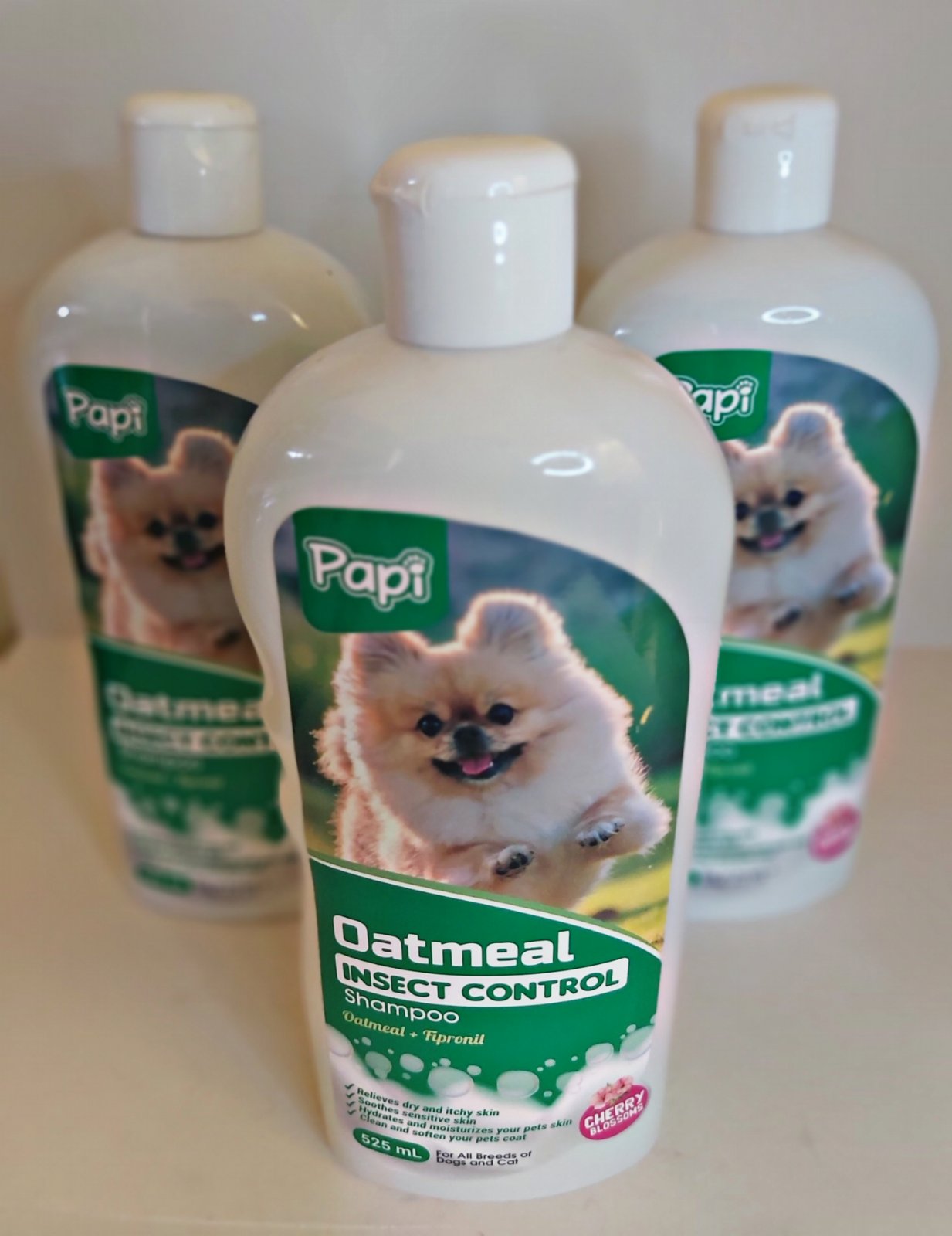 [FC REYES AGRIVET] 1pc PAPI Oatmeal Insect Control Shampoo for all