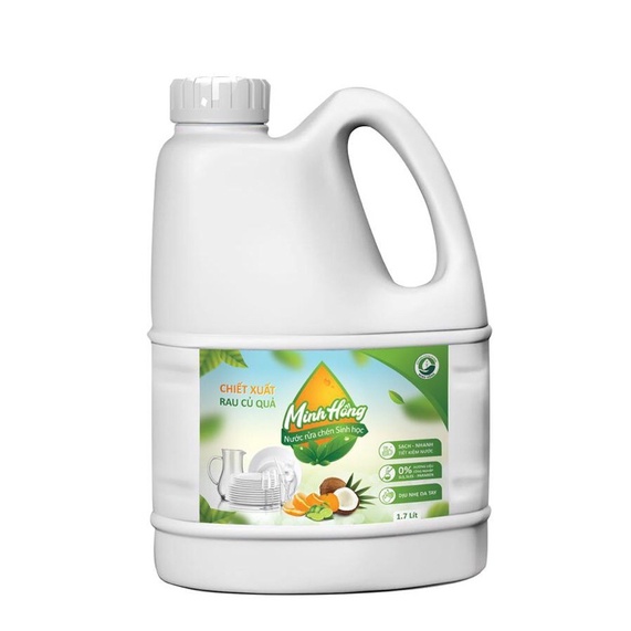 NƯỚC RỬA CHÉN SINH HỌC MINH HỒNG 1.7L, 4.2L