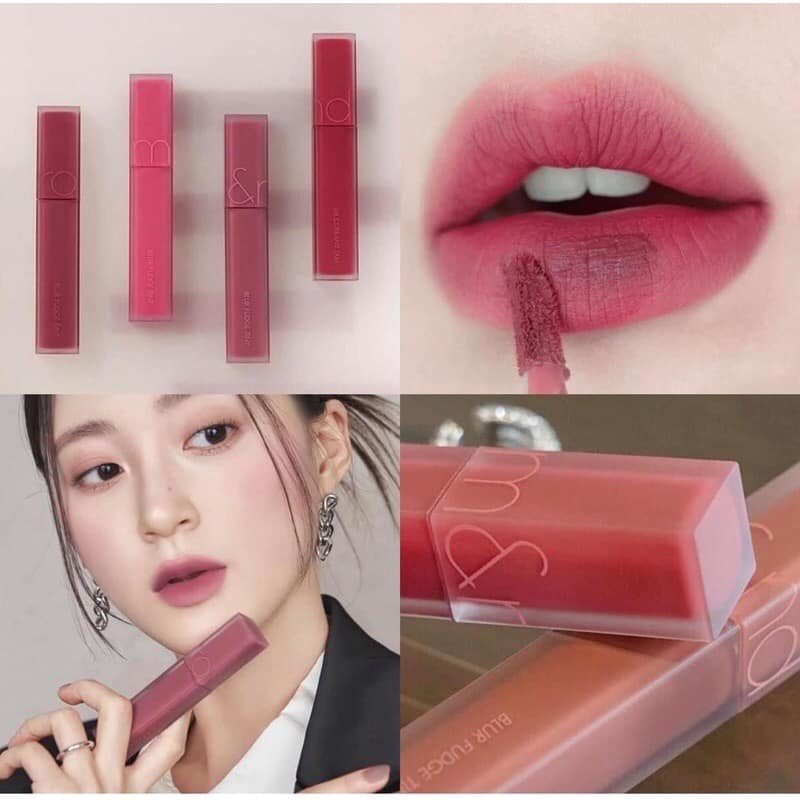 Son Romand Blur Fudge Tint 5g (son kem lì full 8 màu)