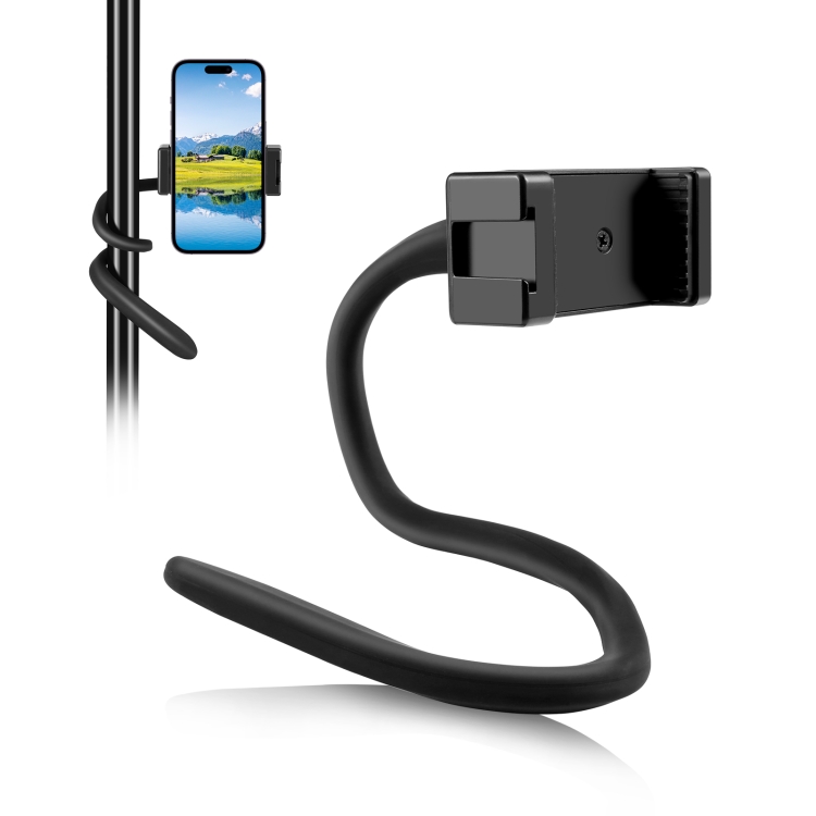 PULUZ Silicone Flexible Clip Mount Holder with Phone Clamp for Phones / GoPro