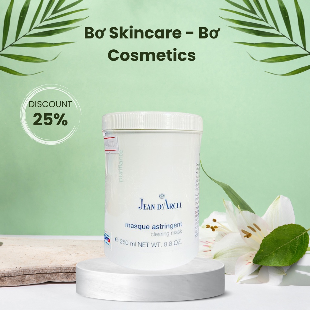(HÀNG CTY) Mặt nạ  Clearing Mask Jean D’arcel cho da dầu mụn