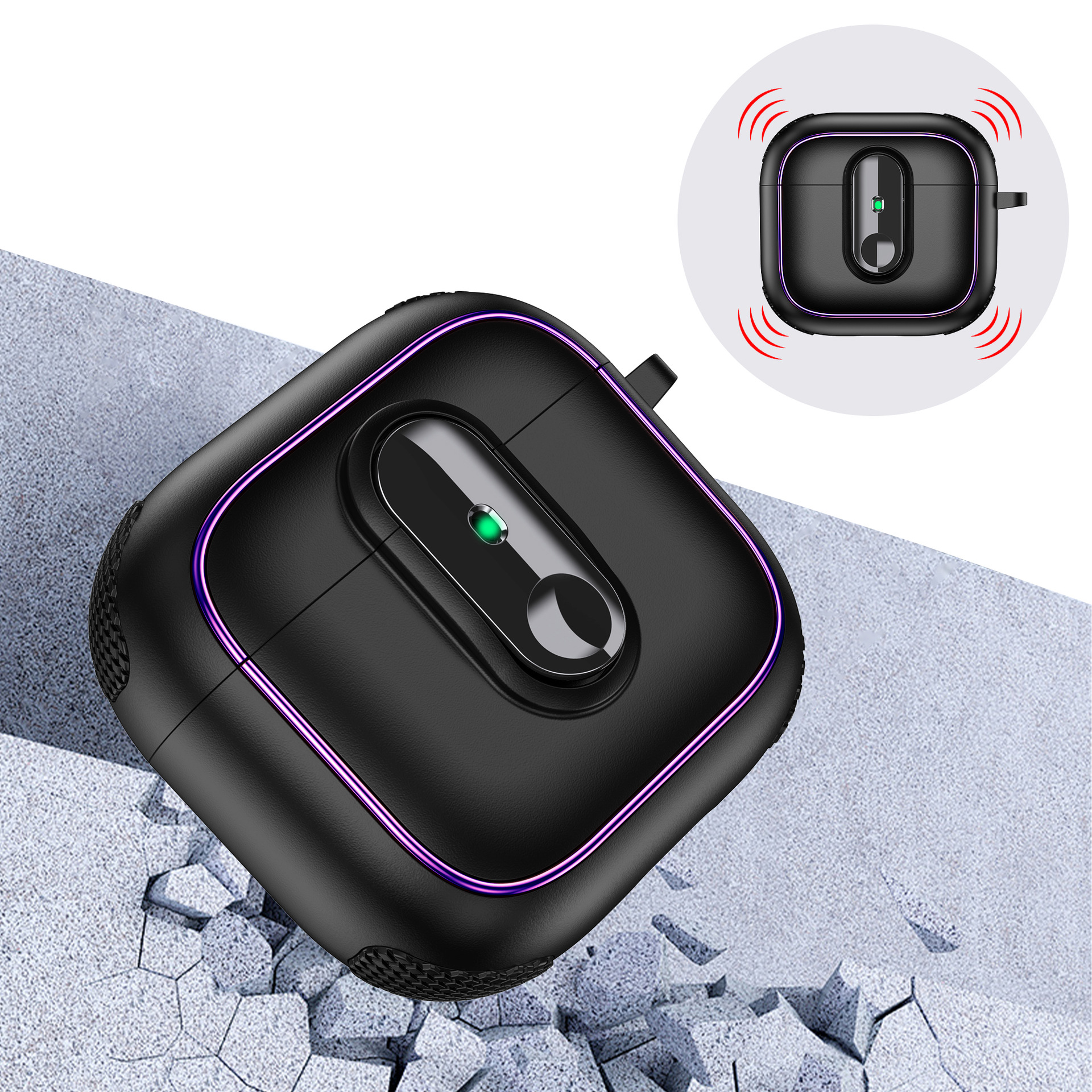 Airpods Pro 2 Case,Secure Lock Case with Cleaner kit, Earpods Case Cover Shockproof Protective Case for Airpods Pro 2. 