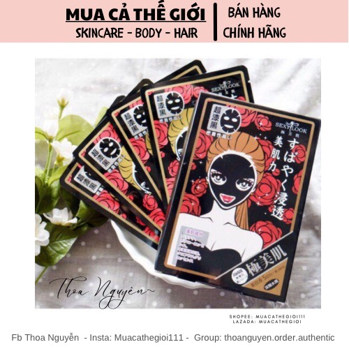 [GIẢM 5% ĐƠN 129K]Mặt nạ dưỡng ẩm trắng da Sexy Look